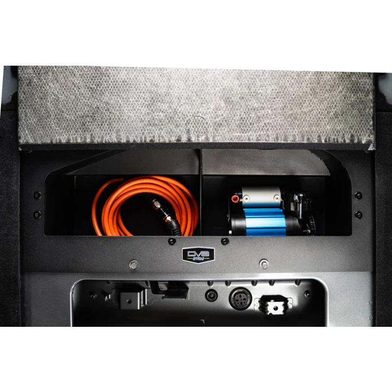 DV8 Offroad 2021-2025 Ford Bronco Air Compressor Mount Storage Box Model CMBR-01 - Image 8