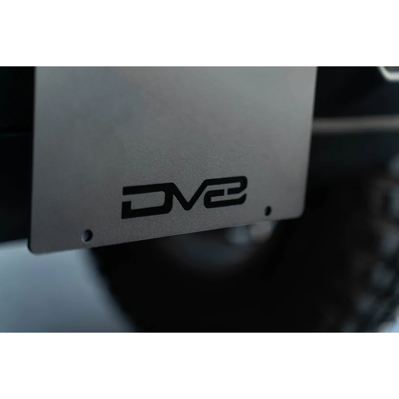 DV8 Offroad 2021-2025 Ford Bronco Capable Bumper Front License Plate Mount Model LPBR-04 - Image 2