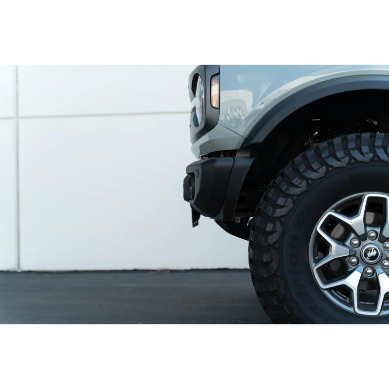 DV8 Offroad 2021-2025 Ford Bronco Capable Bumper Front License Plate Mount Model LPBR-04 - Image 4