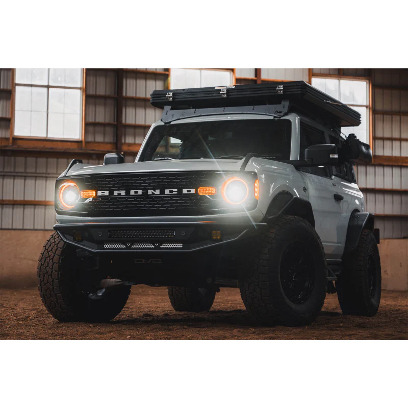 DV8 Offroad 2021-2025 Ford Bronco Competition Series Front Bumper Model FBBR-04 - Image 11
