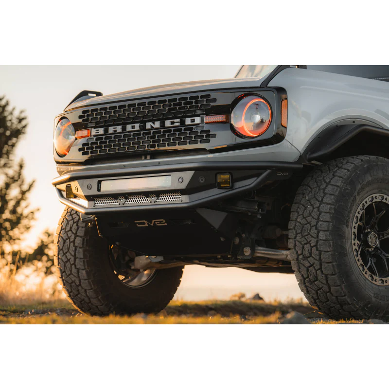 DV8 Offroad 2021-2025 Ford Bronco Competition Series Front Bumper Model FBBR-04 - Image 2