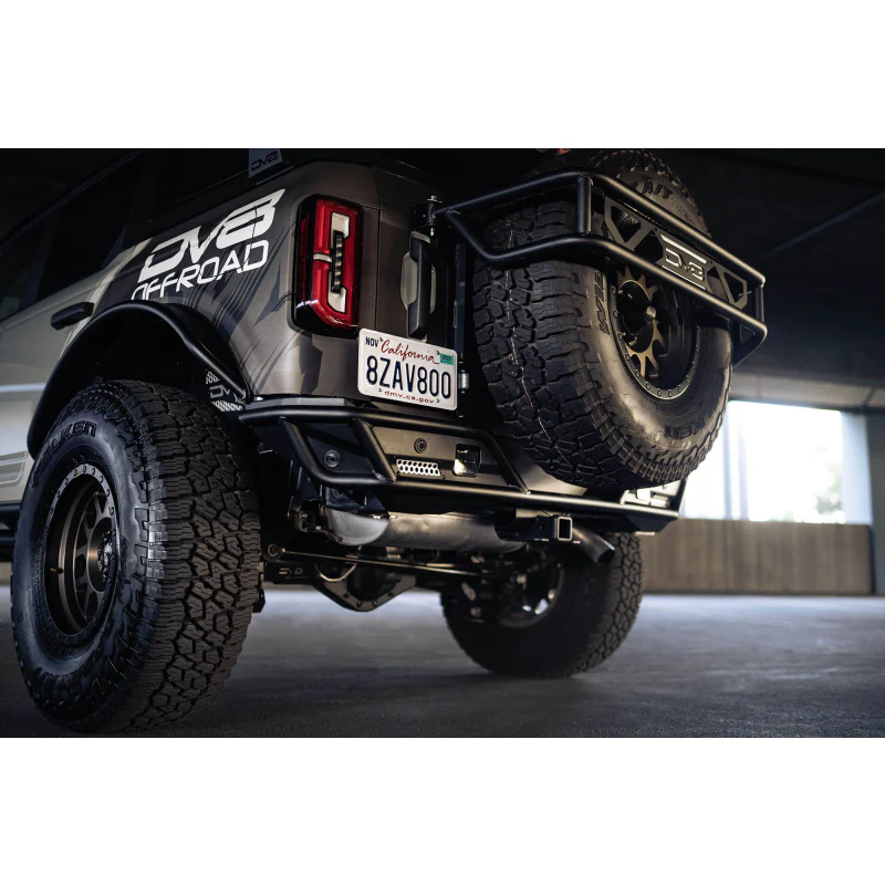 DV8 Offroad 2021-2025 Ford Bronco Competition Series Rear Bumper Model RBBR-04 - Image 9