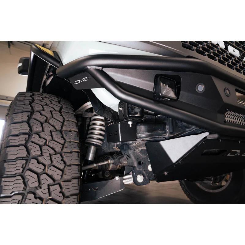 DV8 Offroad 2021-2025 Ford Bronco Crash Bar Caps With Accessory Mount Model LBBR-07 - Image 10
