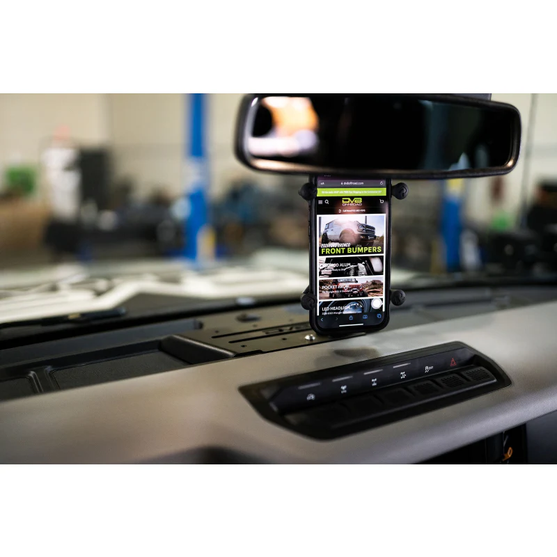 DV8 Offroad 2021-2025 Ford Bronco Digital Device Dash Mount Model DMBR-01