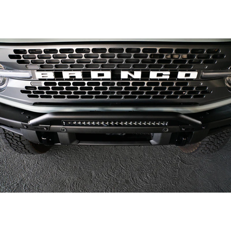 DV8 Offroad 2021-2025 Ford Bronco Factory Bumper Bull Bar Tube Model LBBR-06 - Image 3