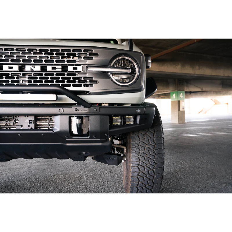 DV8 Offroad 2021-2025 Ford Bronco Factory Bumper Pocket Light Mount Model LBBR-05 - Image 3