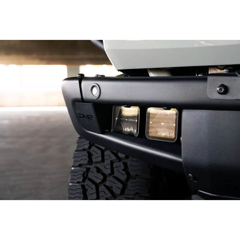 DV8 Offroad 2021-2025 Ford Bronco Factory Bumper Pocket Light Mount Model LBBR-05 - Image 5