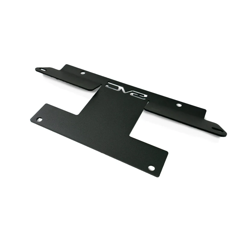 DV8 Offroad 2021-2025 Ford Bronco Factory Front Bumper License Relocation Bracket Model LPBR-01 - Image 5