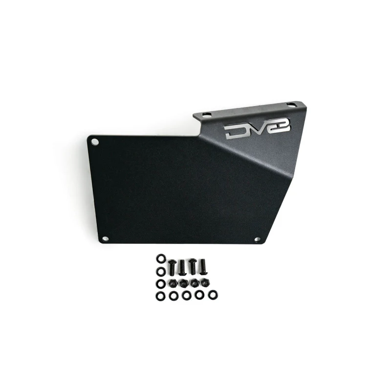 DV8 Offroad 2021-2025 Ford Bronco Factory Front Bumper License Relocation Bracket Model LPBR-02 - Image 2