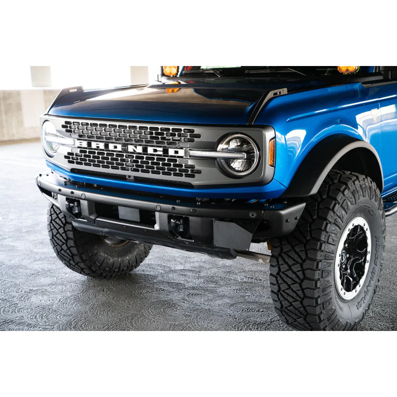 DV8 Offroad 2021-2025 Ford Bronco Factory Front Bumper License Relocation Bracket Model LPBR-02 - Image 7