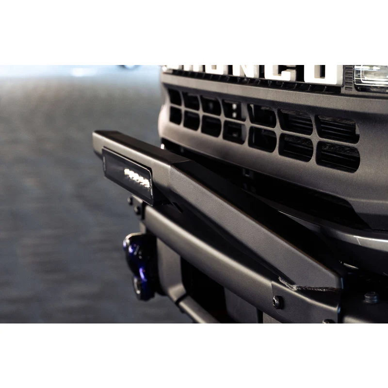 DV8 Offroad 2021-2025 Ford Bronco Factory Modular Front Bumper Bull Bar Model LBBR-04 - Image 8