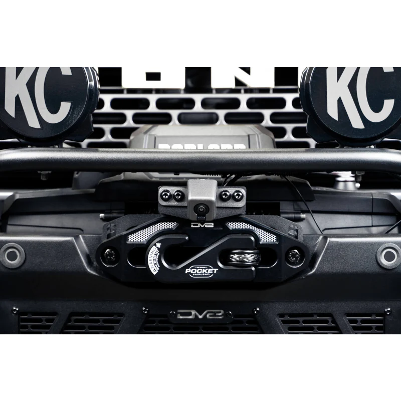 DV8 Offroad 2021-2025 Ford Bronco Front Camera Relocation Bracket Model ABBR-03 - Image 3