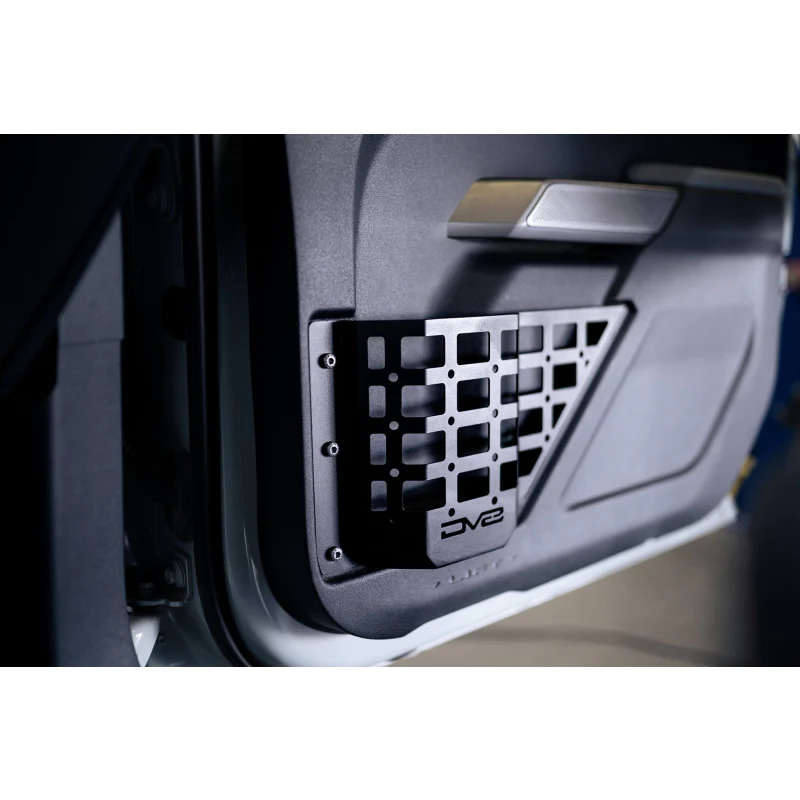DV8 Offroad 2021-2025 Ford Bronco Front Door Pocket Molle Panels Model MPBR-05 - Image 4