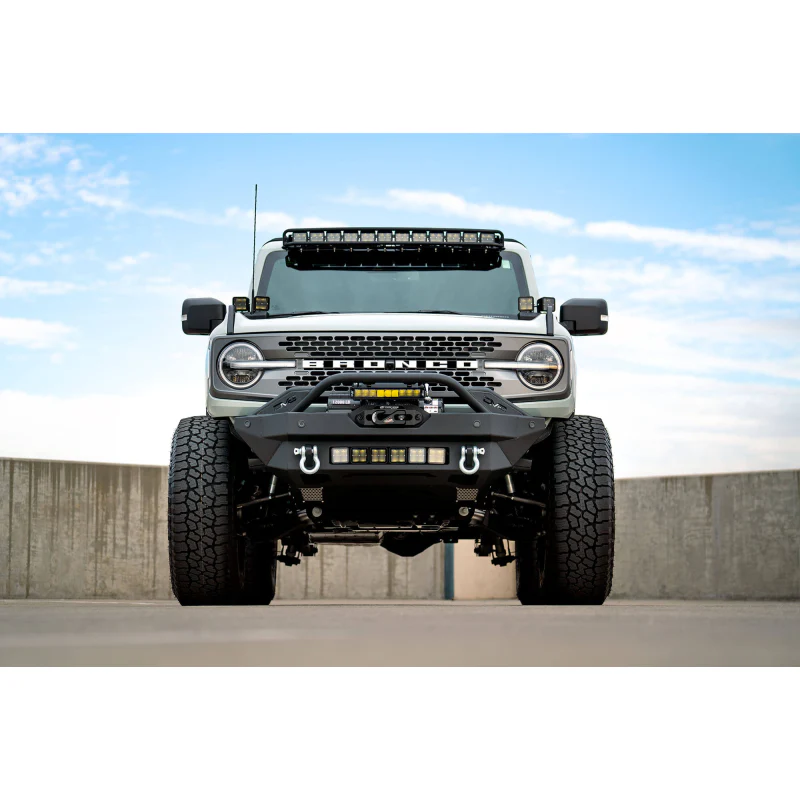 DV8 Offroad 2021-2025 Ford Bronco Fs-15 Series Winch Front Bumper Model FBBR-02 - Image 11