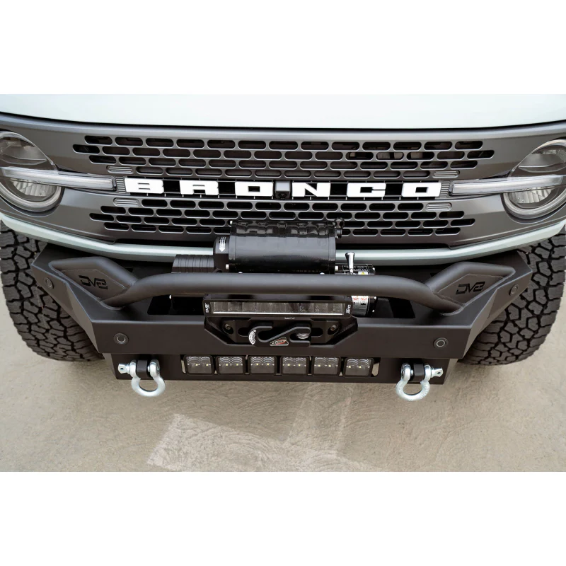 DV8 Offroad 2021-2025 Ford Bronco Fs-15 Series Winch Front Bumper Model FBBR-02 - Image 12