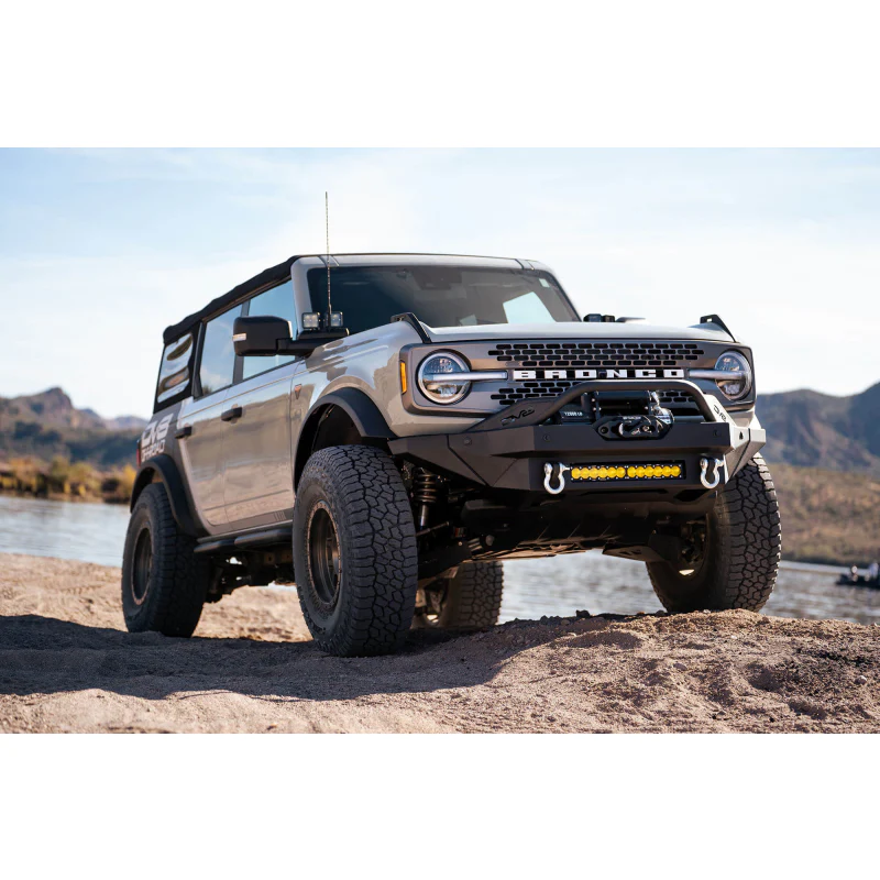 DV8 Offroad 2021-2025 Ford Bronco Fs-15 Series Winch Front Bumper Model FBBR-02 - Image 7