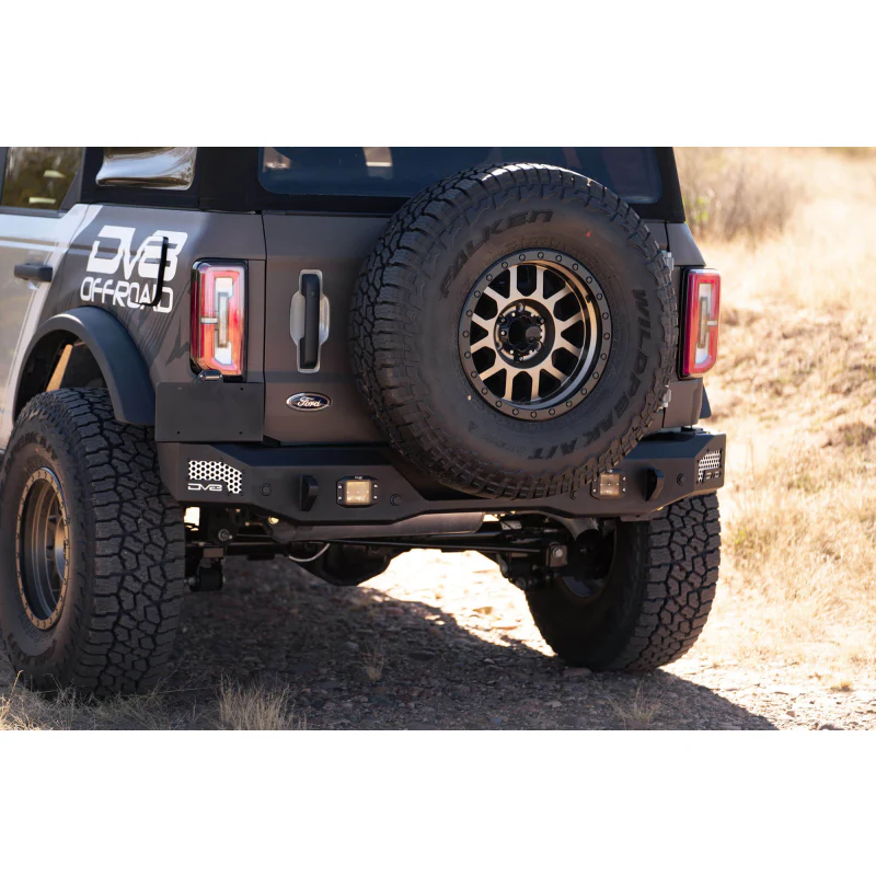 DV8 Offroad 2021-2025 Ford Bronco Mto Series Rear Bumper Model RBBR-01 - Image 15