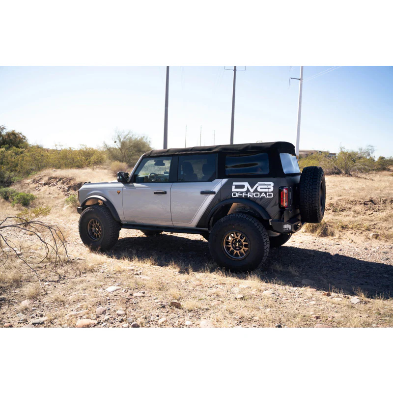 DV8 Offroad 2021-2025 Ford Bronco Mto Series Rear Bumper Model RBBR-01 - Image 16