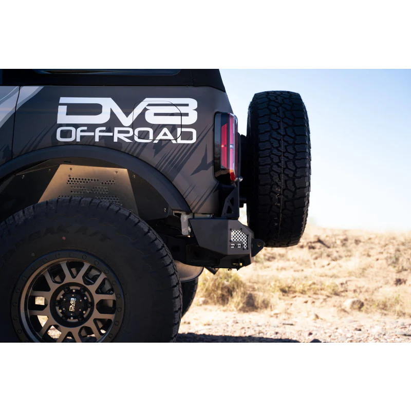 DV8 Offroad 2021-2025 Ford Bronco Mto Series Rear Bumper Model RBBR-01 - Image 17