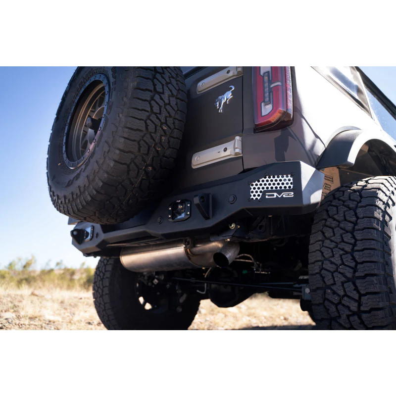 DV8 Offroad 2021-2025 Ford Bronco Mto Series Rear Bumper Model RBBR-01 - Image 8