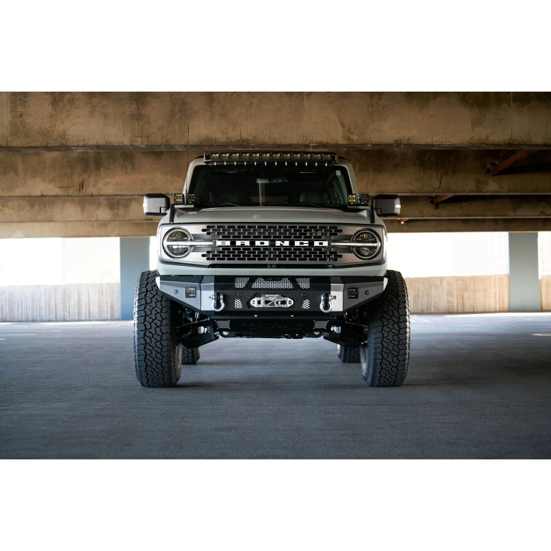 DV8 Offroad 2021-2025 Ford Bronco Mto Series Winch Front Bumper Model FBBR-01 - Image 16