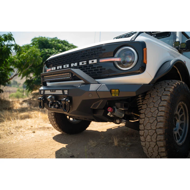 DV8 Offroad 2021-2025 Ford Bronco Mto V2 Front Bumper Model FBBR-07 - Image 7