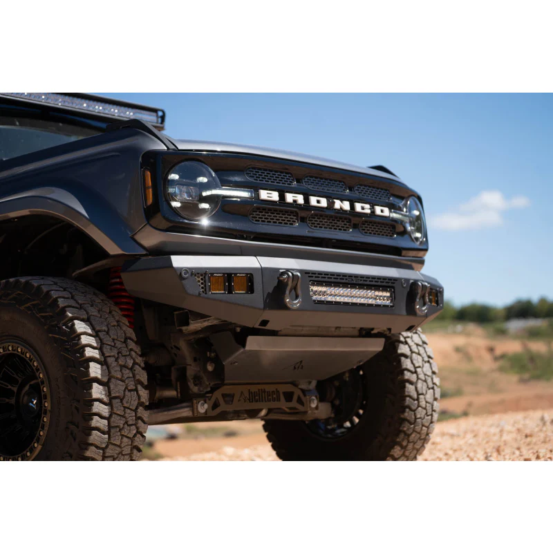 DV8 Offroad 2021-2025 Ford Bronco Oe Plus Series Front Bumper V2 Model FBBR-06 - Image 15