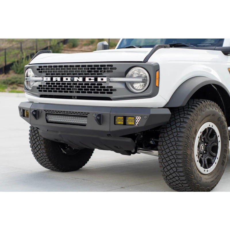 DV8 Offroad 2021-2025 Ford Bronco Oe Plus Series Front Bumper V2 Model FBBR-06 - Image 6