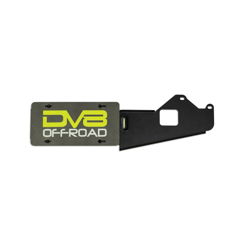 DV8 Offroad 2021-2025 Ford Bronco Rear License Plate Relocation Bracket Model LPBR-03 - Image 6