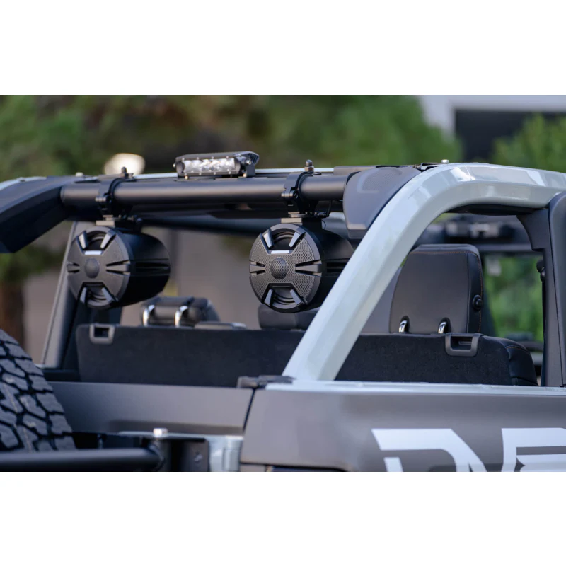 DV8 Offroad 2021-2025 Ford Bronco Rear Speaker, Light Mount Bar Model BRSB-01 - Image 10