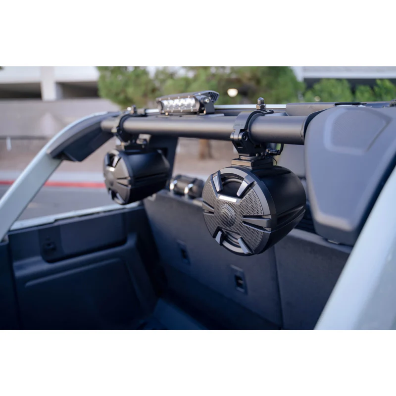 DV8 Offroad 2021-2025 Ford Bronco Rear Speaker, Light Mount Bar Model BRSB-01 - Image 7