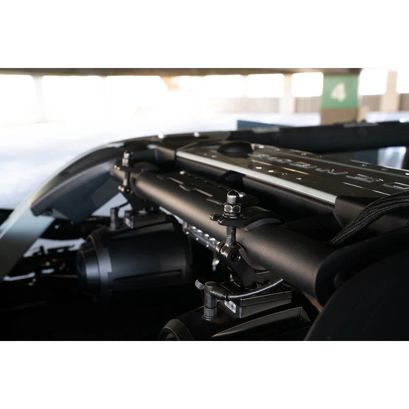 DV8 Offroad 2021-2025 Ford Bronco Rear Speaker, Light Mount Bar Model BRSB-01 - Image 9
