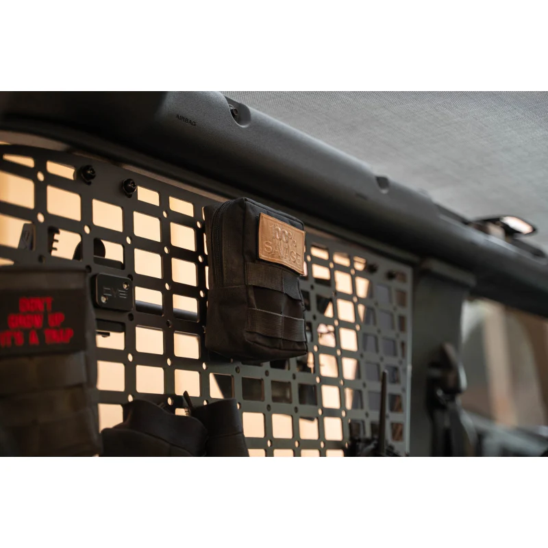 DV8 Offroad 2021-2025 Ford Bronco Rear Window Molle Panels Model MPBR-12 - Image 14