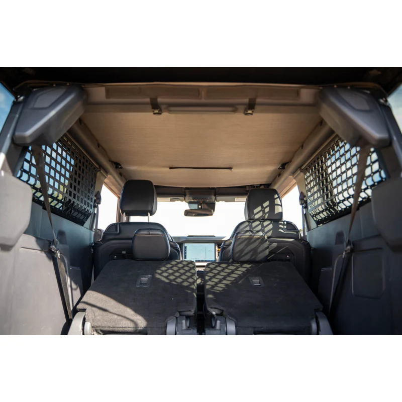 DV8 Offroad 2021-2025 Ford Bronco Rear Window Molle Panels Model MPBR-12 - Image 8