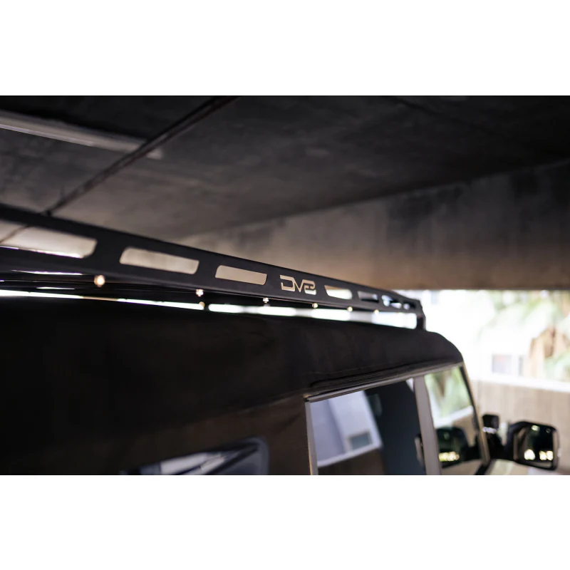 DV8 Offroad 2021-2025 Ford Bronco Soft Top Roof Rack Model RRBR-01 - Image 10