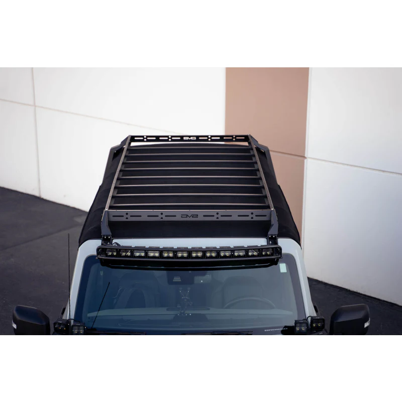 DV8 Offroad 2021-2025 Ford Bronco Soft Top Roof Rack Model RRBR-01 - Image 11