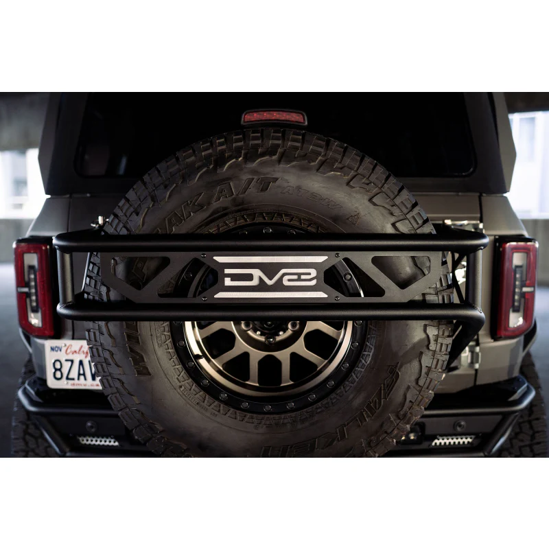 DV8 Offroad 2021-2025 Ford Bronco Spare Tire Guard , Accessory Mount Model TCBR-01 - Image 2