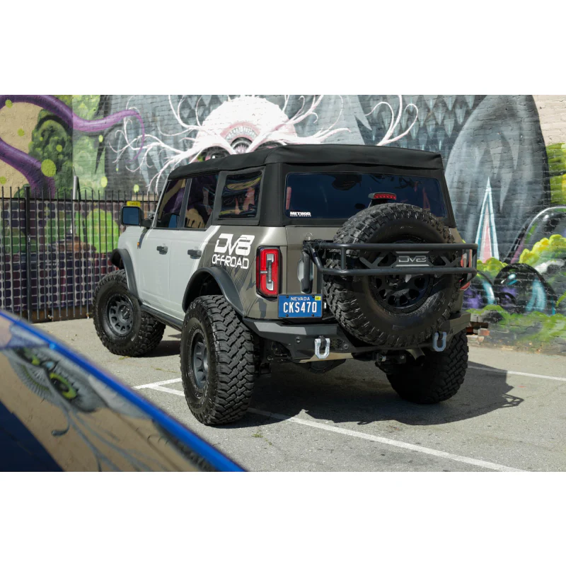 DV8 Offroad 2021-2025 Ford Bronco Spec Series Rear Bumper Model RBBR-05 - Image 15