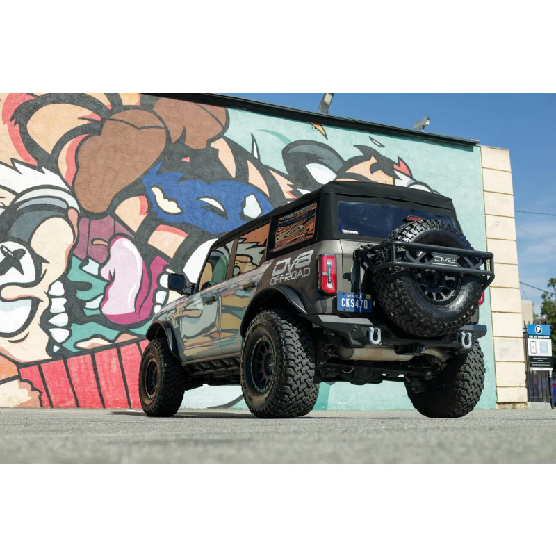 DV8 Offroad 2021-2025 Ford Bronco Spec Series Rear Bumper Model RBBR-05 - Image 18