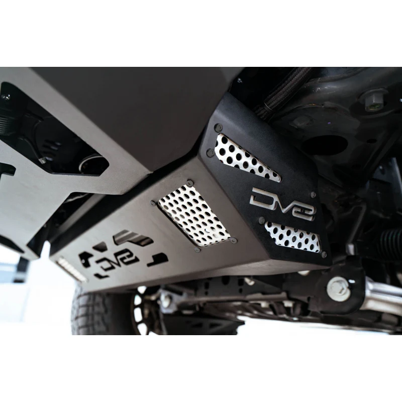 DV8 Offroad 2021-2025 Ford Bronco Steel Front Skid Plate Model SPBR-01 - Image 5
