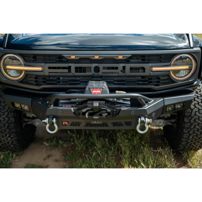 DV8 Offroad 2022-2025 Ford Bronco Spec Series Winch Front Bumper Model FBFR-01 - Image 13
