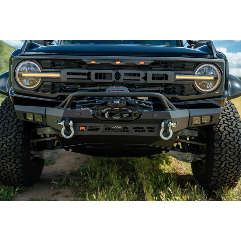 DV8 Offroad 2022-2025 Ford Bronco Spec Series Winch Front Bumper Model FBFR-01 - Image 15