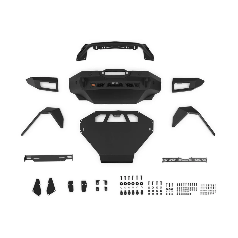 DV8 Offroad 2022-2025 Ford Bronco Spec Series Winch Front Bumper Model FBFR-01 - Image 8