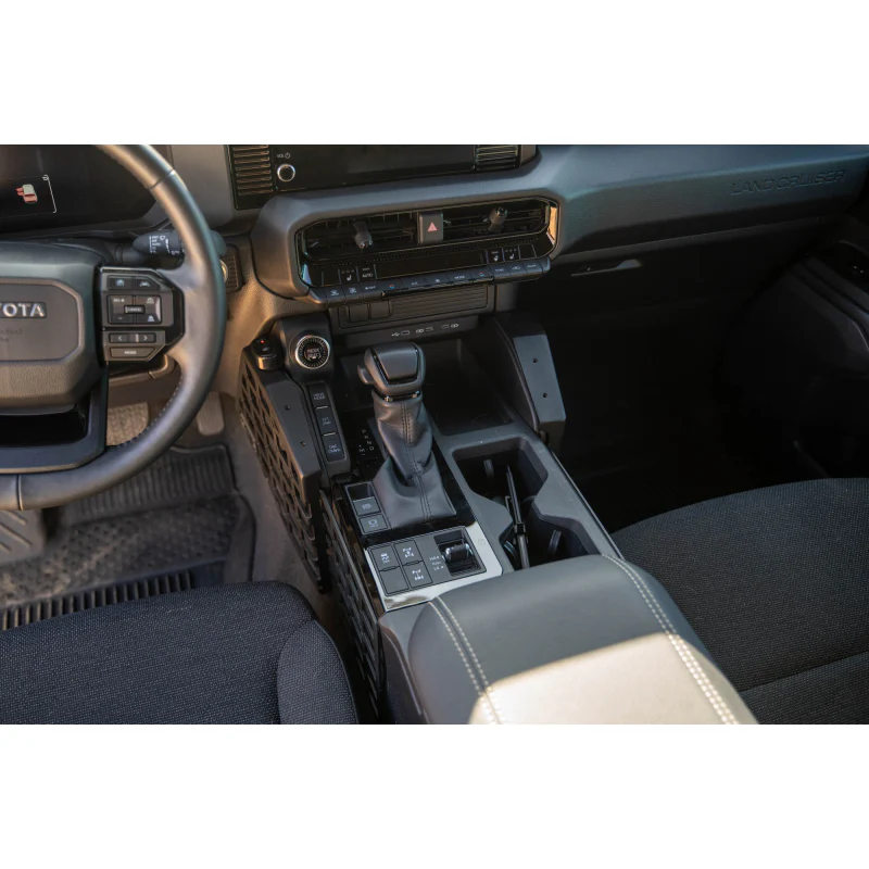 DV8 Offroad 2024-2025 Toyota Land Cruiser Center Console Molle Panels Model CCT4-01 - Image 6