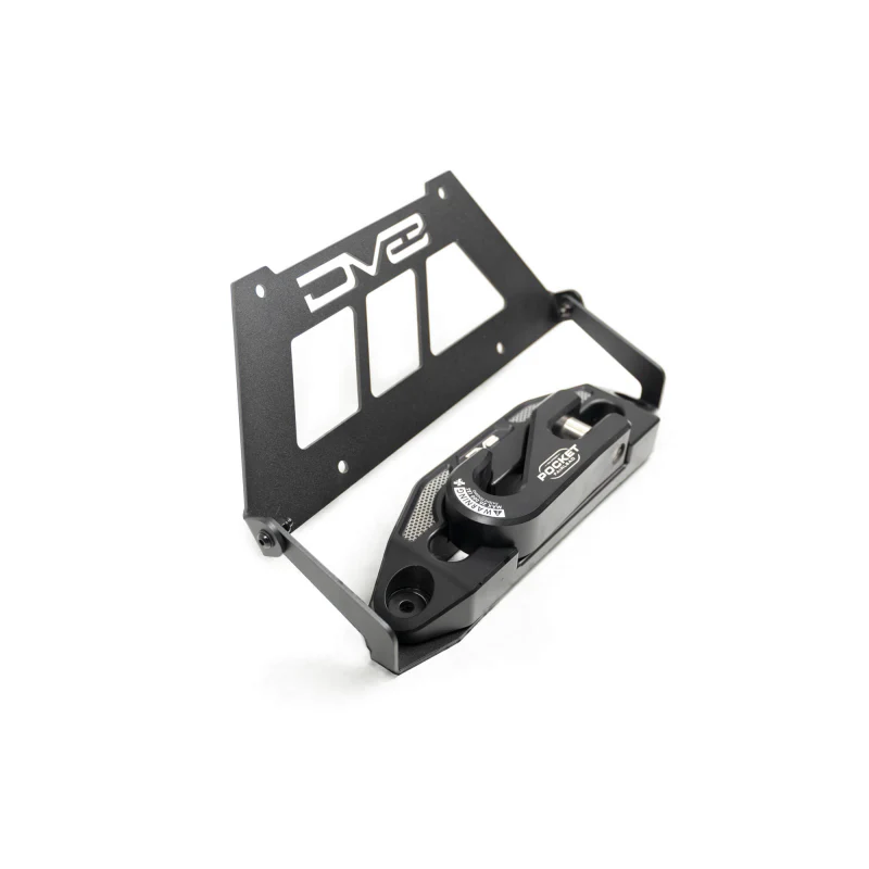 DV8 Offroad Fairlead Mounted Flip-Up License Plate Bracket Model LPBM-02 - Image 12