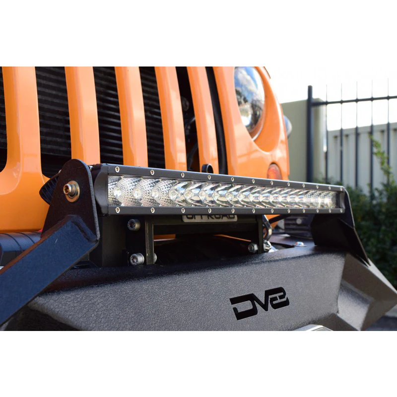 DV8 Offroad 30-Inch Single Row Led Light Bar With Chrome Face Model BS30E150W5W