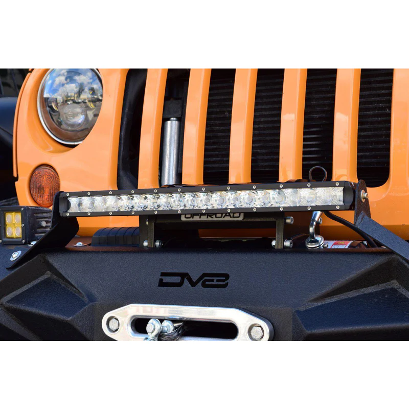 DV8 Offroad 50-Inch Single Row Led Light Bar With Chrome Face Model BS50E250W5W - Image 3