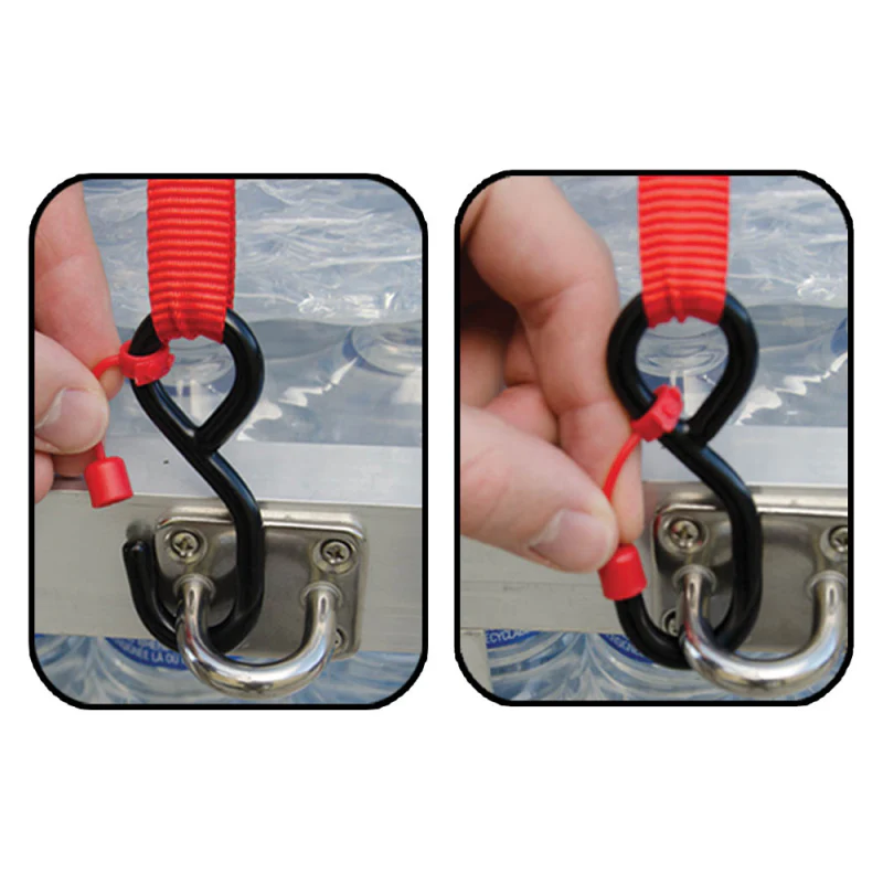 Erickson Manufacturing 2 Pack 1 1/4In X 14Ft  2000Lb Sliding Ratchet Straps With Cap Lock Hooks Yellow Model 31425 - Image 5