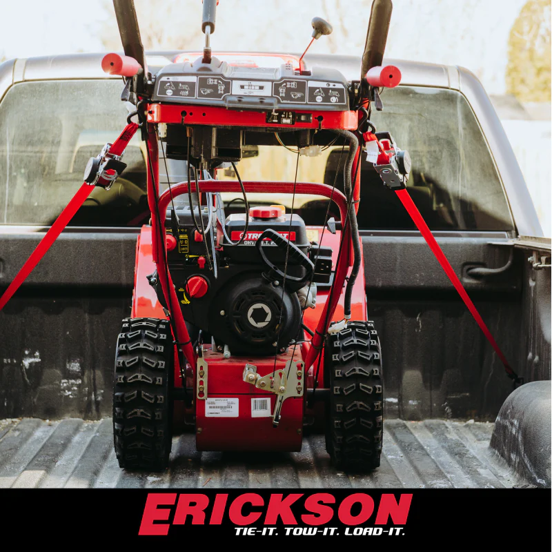 Erickson Manufacturing 4 Pack 1 In X 10Ft 1200Lb Retractable Ratchet Strap Black Model 04418 - Image 7