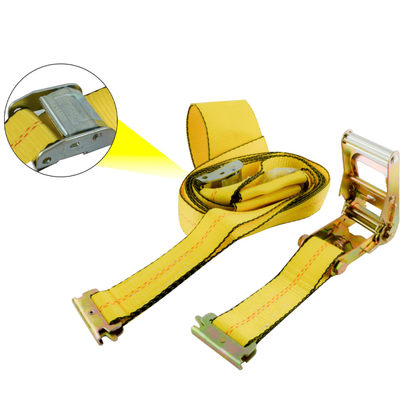 Erickson Manufacturing E-Track Adjustable Tire Strap Yellow Model 08314